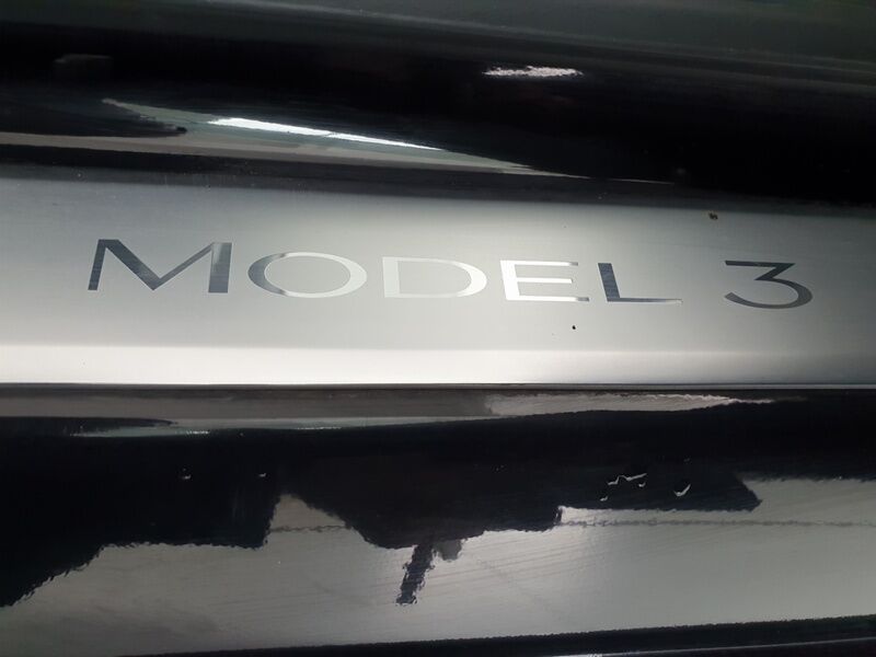 More views of Tesla Model 3